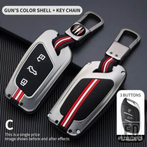 MG MG4 MG5 MG6 ZS EV HS EHS ZX GT 栄威 RX3 RX8 ERX5 RX5 I6 I5 金属キーカバー FOB ケースシェル - gun -ring