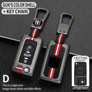 シトロエン プジョー 206 408 306 407 807 C2 C4 C5 C6 C8 ベルランゴ XSARA ピカソ 2 3ボタン金属キーカバー FOB ケースシェル - 3BT- gun-ring