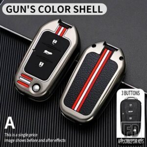 栄威 RX5 350 360 750 550 MG 3 5 6 7 MG3 MG5 MG6 MG7 ZS GT GS モリスガレージ HS EV I6 金属キーカバー FOB ケースシェル - A-Gun-shell