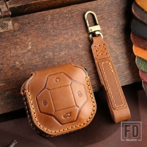 レザーキーケースカバー CHERY JETOUR 2024 アクセサリー用 - Brown