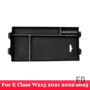 メルセデスベンツ Eクラス W213 E200 E260 E300 E320 E350 2016-2023 中央アームレストボックス収納ボックスオーガナイザーカードトレイホルダ - 2021-2023