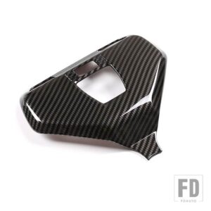BMW 5/7シリーズ G30 G11 G12 6シリーズ GT X3 G01 X4 G02 2017-2022 カーアクセサリールーフフロント読書ランプフレームトリムカバー - Carbon Fiber