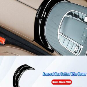 メルセデスベンツ Eクラス W213 クーペ C238 W238 AMG E43 E53 E63 2016-2023 カーアクセサリー中央アームレストボックスパネルトリムカバー - 2