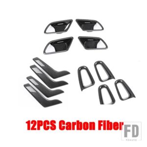メルセデスベンツ CLAクラス C118 W118 CLA180 200 220 250 260 2020-2024 カーアクセサリードアアームレストハンドルボウルカバートリムフレー - 7