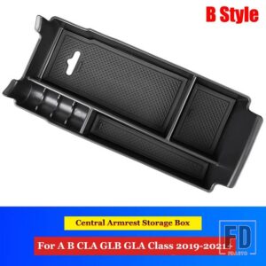 メルセデスベンツ A B CLA GLB GLAクラス W177 V177 W247 C118 W118 X247 H247 中央アームレストボックス収納ボックス + ドア収納ボックス - 2