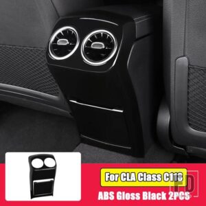 メルセデスベンツ CLAクラス C118 W118 180 200 250 260 2020 2021 + カーアクセサリーリアアームレスト空調アウトレットカバートリム - 1
