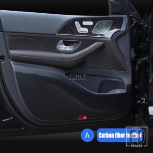 メルセデスベンツ GLEクラス W167 V167 GLE350 GLE450 2020 + カーアクセサリードアドアシルエッジパッドアンチキックドアマットカバー - 1
