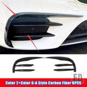 メルセデスベンツ Eクラス W213 AMG E43 E53 E63 2016-2020 カーアクセサリーフロントバンパースプリッタースポイラーフォグランプカバートリム - 10