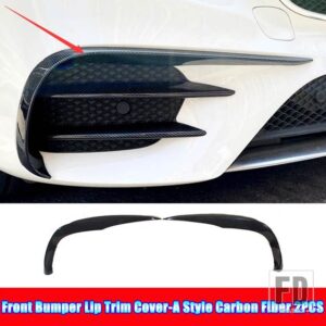 メルセデスベンツ Eクラス W213 AMG E43 E53 E63 2016-2020 カーアクセサリーフロントバンパースプリッタースポイラーフォグランプカバートリム - 2
