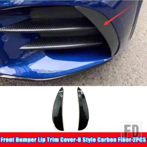 メルセデスベンツ Eクラス W213 AMG E43 E53 E63 2016-2020 カーアクセサリーフロントバンパースプリッタースポイラーフォグランプカバートリム - 4