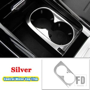 メルセデスベンツ Cクラス W206 C200 C220 C260 C300 2022 + カーアクセサリーセンターコンソール水カップ収納ボックスホルダーカバートリム