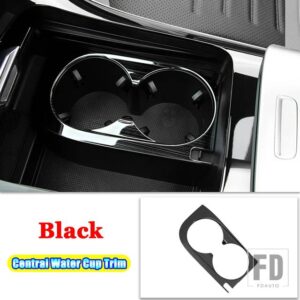メルセデスベンツ Cクラス W206 C200 C220 C260 C300 2022 + カーアクセサリーセンターコンソール水カップ収納ボックスホルダーカバートリム