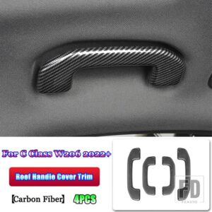 メルセデスベンツ Cクラス W206 C200 C220 C260 C300 2022 + カーボン高級全体インテリアモールディングフルキットアクセサリー - 9
