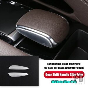 メルセデスベンツ GLE GLSクラス W167 V167 X167 AMG GLE53 2020 カーアクセサリーセンターコンソールアームレストギアマウスシェルトリムカバ - 4