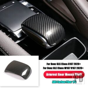 メルセデスベンツ GLE GLSクラス W167 V167 X167 AMG GLE53 2020 カーアクセサリーセンターコンソールアームレストギアマウスシェルトリムカバ - 1