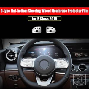 メルセデスベンツ Eクラス W213 E200 E260 E300 E320 E350 2019 2020 カーアクセサリーインテリアモールディングフルセット TPU プロテクターフ - 4