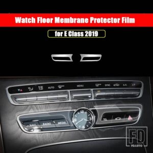 メルセデスベンツ Eクラス W213 E200 E260 E300 E320 E350 2019 2020 カーアクセサリーインテリアモールディングフルセット TPU プロテクターフ - 7