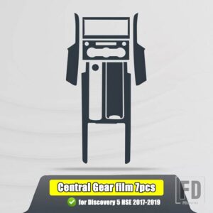 ランドローバー ディスカバリー 5 4 L462 LR5 LR4 ディスカバリースポーツカーセンターコンソールギアフィルム中央 AC ナビゲーションプロテク - 2