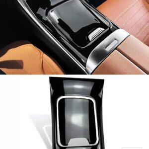 メルセデスベンツ GLCクラス X254 GLC260 GLC300 2023-2025 カーアクセサリーセンターコンソールギアシフトトリムパネル装飾カバー