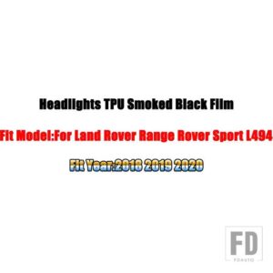 ランドローバー レンジローバースポーツヴォーグヴェラールイヴォーク L494 L405 ディスカバリー 5 スポーツカー TPU - For RR Sport 18-20