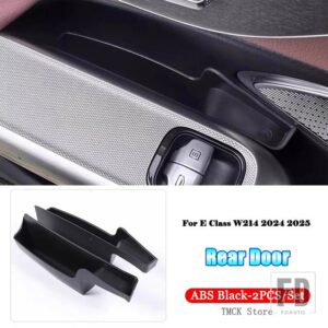 メルセデスベンツ Eクラス W214 E200 220 E260 E300 2024 2025 カーアクセサリーフロントリアドアハンドルグローブ収納ボックストレイホルダー - Rear Door