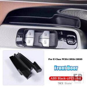メルセデスベンツ Eクラス W214 E200 220 E260 E300 2024 2025 カーアクセサリーフロントリアドアハンドルグローブ収納ボックストレイホルダー - front door