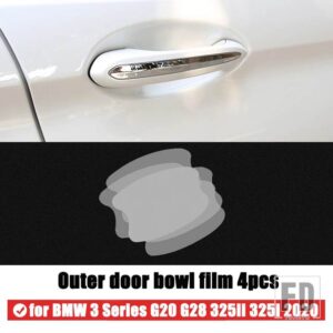 BMW 3シリーズ G20 G28 325LI 325I 2019 2020 ドアセンターコンソールメディアフィルム中央 AC ナビゲーション画面 TPU プロテクターフィルム - 9