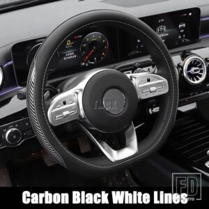 メルセデスベンツ A B C E S G CLA CLS GLA GLB GLC GLE GLSクラス W177 W213 C118 X247 W167 革ステアリングホイールカバートリム - 1