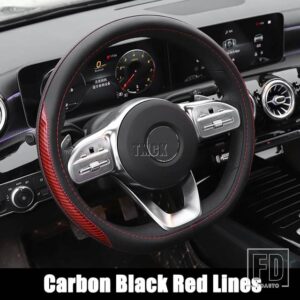 メルセデスベンツ A B C E S G CLA CLS GLA GLB GLC GLE GLSクラス W177 W213 C118 X247 W167 革ステアリングホイールカバートリム - 2
