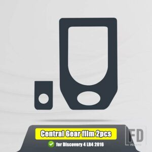 ランドローバー ドアステアリングホイールフィルムセントラルギア AC エアアウトレットプロテクター TPU フィルムディスカバリー 5 4 L462 LR5 - 7