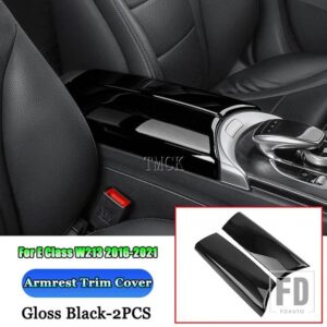 メルセデスベンツ A B C E CLA GLA GLB GLC GLE GLSクラス W177 W247 W205 W213 C118 H247 X247 X253 W167 アームレストボックストリムカバー - 6