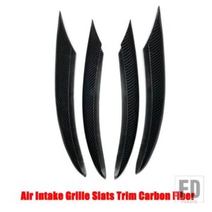 メルセデスベンツ Cクラス W205 C180 C260 C300 2019 + フロントフォグランプストリップトリムカバーステッカーバンパー吸気グリルスラット - 3