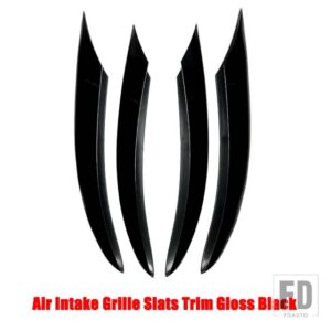メルセデスベンツ Cクラス W205 C180 C260 C300 2019 + フロントフォグランプストリップトリムカバーステッカーバンパー吸気グリルスラット - 4