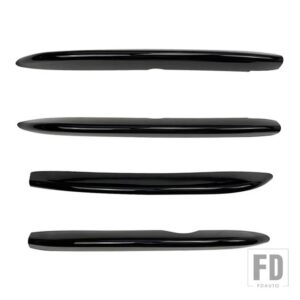 メルセデスベンツ CLAクラス C118 CLA180 200 220 250 260 2020 + アクセサリーフロントフォグランプストリップトリムカバーステッカー - Gloss Black