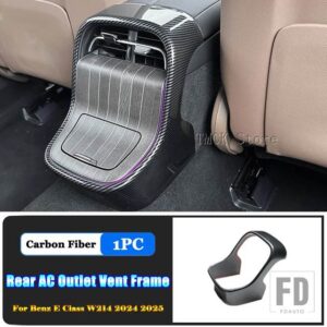 メルセデスベンツ Eクラス W214 E200 E220 E260 E300 2024 2025 カーアクセサリーリア空調アウトレットベントカバートリムフレーム - 3