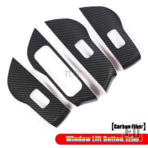 メルセデスベンツ ステンレスカーアクセサリー窓ガラスリフトボタンカバートリム GLE GLSクラス W167 V167 X167 2020 2021 +