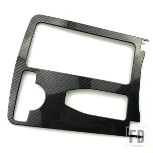 メルセデスベンツ Cクラス W204 C180 C200 C260 C300 2008-2014 ABS カーセンターコンソールアームレスト水カップトリムカバーステッカー LHD