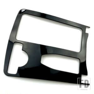 メルセデスベンツ Cクラス W204 C180 C200 C260 C300 2008-2014 ABS カーセンターコンソールアームレスト水カップトリムカバーステッカー LHD