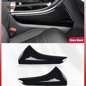 メルセデスベンツ GLCクラス X254 GLC260 GLC300 2023 2024 2025 カーアクセサリーセンターコンソールサイドトリムパネルカバー - Gloss Black