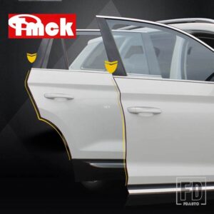 メルセデスベンツ A B C E GLK クラス W177 W246 W205 W212 W213 X204 ドア防止トランクゴムストリップステッカー - Black Color 8M