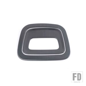 メルセデスベンツ Cクラス W206 C200 C220 C260 C300 2022 + カーアクセサリーテールゲートトランクタイヤ収納ボックスハンドルカバートリムリ - Black