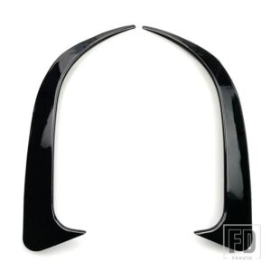 メルセデスベンツ CLAクラス W117 C117 CLA200 CLA220 250 260 CLA45 AMG 2013-2019 カーアクセサリーリアバンパーエアベントカバートリム - Gloss Black