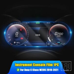 メルセデスベンツ A C E S G GLC GLAクラス W177 W205 W213 W464 X253 X156 車中央ナビゲーション計器スクリーンプロテクターフィルム - 4