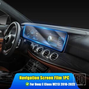 メルセデスベンツ A C E S G GLC GLAクラス W177 W205 W213 W464 X253 X156 車中央ナビゲーション計器スクリーンプロテクターフィルム - 11
