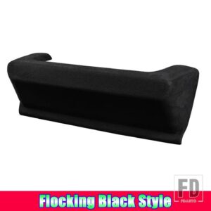 メルセデスベンツ G クラス W464 W463A G350 G500 AMG G63 2019-2022 カーアクセサリー助手席アームレスト収納ボックスオーガナイザーホルダー - Flocking Black Style
