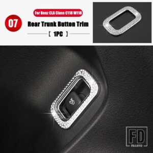 メルセデスベンツ CLAクラス AMG C118 W118 CLA180 200 220 250 260 2020-2024 カーアクセサリーインテリアモールディングカバートリムステッカ - 5