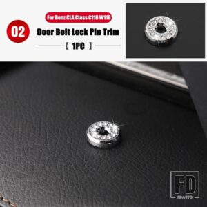 メルセデスベンツ CLAクラス AMG C118 W118 CLA180 200 220 250 260 2020-2024 カーアクセサリーインテリアモールディングカバートリムステッカ - 2