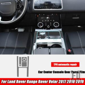レンジローバー ランドローバー VELAR 2019-2017 ステアリングホイールセンターコンソールギアフィルム中央 AC ナビゲーションプロテクター TP - 4