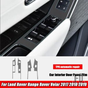 レンジローバー ランドローバー VELAR 2019-2017 ステアリングホイールセンターコンソールギアフィルム中央 AC ナビゲーションプロテクター TP - 6