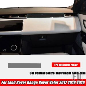 レンジローバー ランドローバー VELAR 2019-2017 ステアリングホイールセンターコンソールギアフィルム中央 AC ナビゲーションプロテクター TP - 3